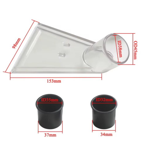 MyTidyMate Replacement Cleaning Nozzle – 32 / 35 / 38 mm Carpet & Upholstery Attachment