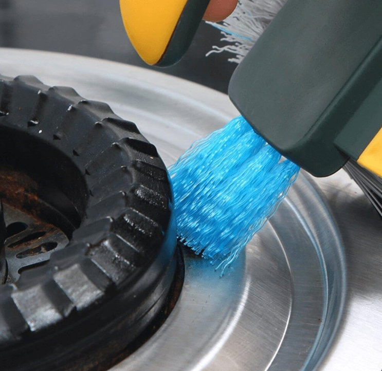 MyTidyMate Ergonomic Cleaning Brush – Deep Cleaning for Upholstery, Carpets & Car Interiors